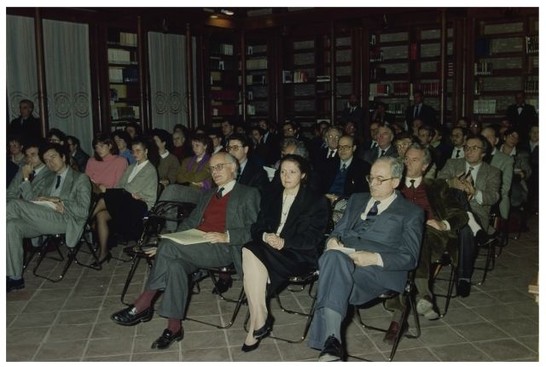 Conferenza di Joseph La Palombara (Università di Yale) a San Macuto Sala delle Capriate
