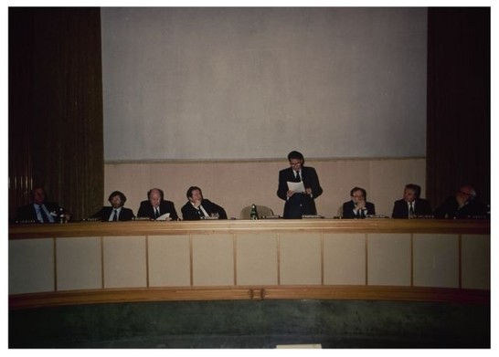 Assemblea UEO Auletta Gruppi e Cena a Palazzo Santa Croce  1990 marzo 27