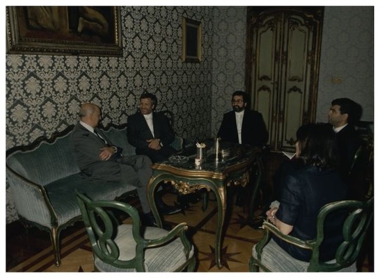 Incontro del Presidente Napolitano con l'Ambasciatore dell'IRAN
