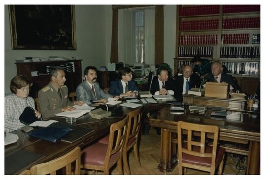 Delegazione ungherese alla Commissione difesa