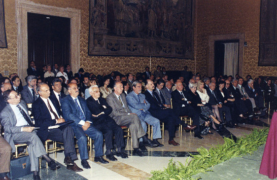Entrata in servizio dei Consiglieri Parlamentari: cerimonia con il Presidente della Camera dei Deputati Luciano Violante