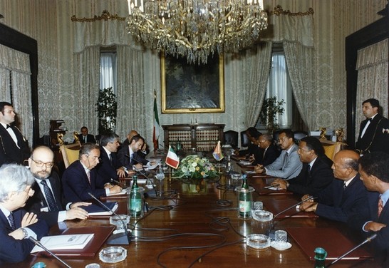 Tavola Rotonda con la delegazione dell'Eritrea