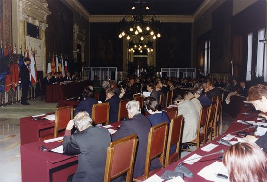 Apertura dei lavori dell'assemblea parlamentare dell'INCE