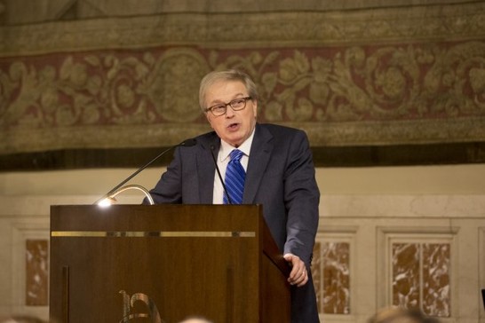 L' intervento di Luigi Castagnetti alla presentazione del libro 'Dossetti, Moro, Berlinguer, Renzi, uniti oltre il muro di Berlino' di Giovanni Galloni