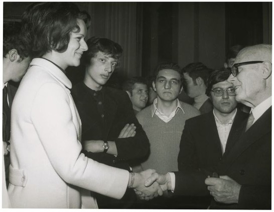 Visita di studenti dell'Istituto tecnico geometri di Chiavari