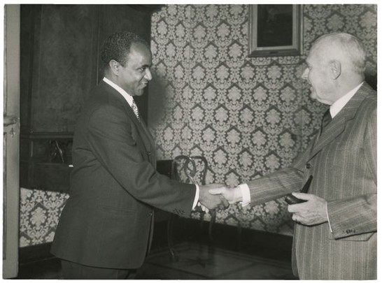 Visita ambasciatore d'Etiopia, Zewde Retta