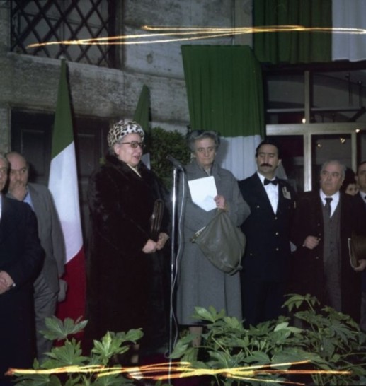 Inaugurazione della mostra 'Garibaldi deputato'