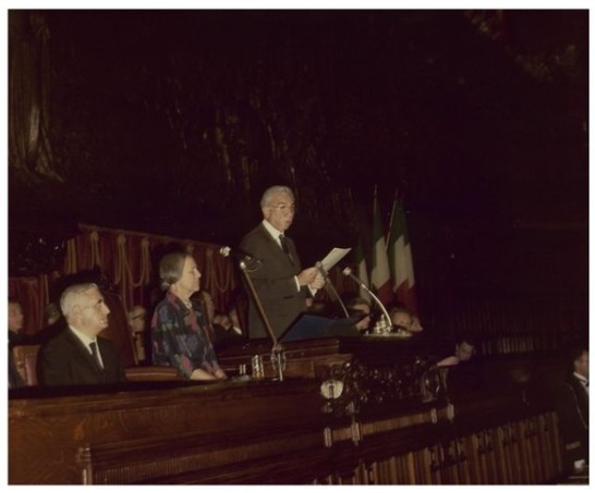 Giuramento del Presidente della Repubblica on. Francesco Cossiga