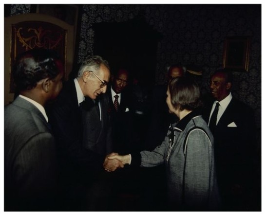 Presidente somalo Siad Barre