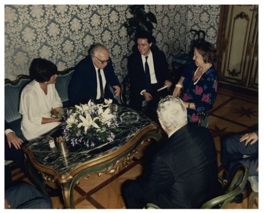 Visita Presidente Repubblica democratica tedesca Sinderman
