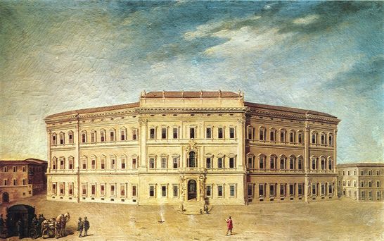 Palazzo Ludovisi a Montecitorio (Roma, collezione Doria-Pamphili)