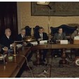 Il Presidente Obukov partecipa ad una  seduta della  IV Commissione difesa presieduta da Lelio Lagorio