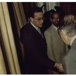 Il Vicepresidente Aldo Aniasi, Flaminio Piccoli e Franco Malfatti incontrano una delegazione marocchina