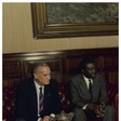 Il Vicepresidente della Camera dei Deputati Alfredo Biondi incontra Ibrahima Fall Primo Ministro del Senegal