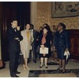 Il Segretario della Camera dei Deputati Angela Francese riceve la moglie del Presidente della Costa d'Avorio Marie-Thérèse Houphouët-Boigny