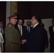 Incontro con Presidente Iotti e Conferenza del Ministro della difesa russa Maresciallo Dmitry Yazov nella Sala della Regina