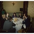 Pranzo offerto dal Presidente Iotti ai partecipanti della Conferenza CEE al Palazzo del Drago
