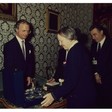 Incontro del Presidente Iotti con i Reali di Svezia