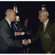 Il Presidente Giorgio Napolitano consegna le medaglie d'oro ai pensionati della Camera