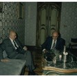 Incontro del Presidente Napolitano con il Presidente del C.S.M. dott. Galloni