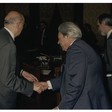 Il Presidente della Camera dei Deputati Giorgio Napolitano incontra una rappresentanza della stampa parlamentare