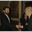 Il Presidente della Camera dei deputati Giorgio Napolitano riceve il Ministro degli esteri iraniano Ali Akbar Velayati