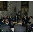 Il Presidente della Camera dei Deputati Giorgio Napolitano incontra il Presidente del Parlamento Europeo Egon Klepsch