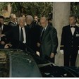 Il Presidente della Camera dei Deputati Giorgio Napolitano partecipa alla presentazione della nuova Lancia Delta