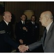 Presidente Napolitano riceve gruppo di poliziotti inglesi in viaggio per l'Europa scopo raccolta fondi per iniziativa benefica. Gli stessi si incontrano con l'On. Gorgoni