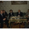 Il Presidente della Camera dei Deputati Giorgio Napolitano riceve Michail Sergeevic Gorbacev