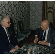 Presidente Napolitano riceve on. Caveri e il Presidente dell'AVIS