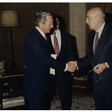 Il Presidente della Camera dei Deputati Giorgio Napolitano riceve l'Ambasciatore statunitense Reginald Bartholomew