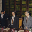 Il Presidente della Camera dei deputati, Luciano Violante, riceve il Presidente dell'Assemblea Legislativa del Costarica, Jorge Walter Coto Molina