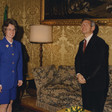Il Presidente della Camera dei deputati, Luciano Violante, riceve il Vicegovernatore del Maryland, Kathleen Kennedy Townsend