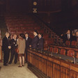 Il Presidente della Camera dei deputati, Luciano Violante, riceve il Presidente della Repubblica Slovena, Milan Kučan