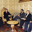 Il Presidente della Camera dei deputati, Luciano Violante, riceve il Ministro degli Esteri della Repubblica Islamica dell'Iran, Ali Akbar Velayati