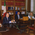 Il Presidente della Commissione Difesa della Camera dei deputati, Valdo Spini, riceve una delegazione del Parlamento spagnolo