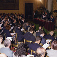 Presentazione della Relazione del Garante dell'Editoria, Francesco Paolo Casavola, sullo stato dell'editoria per gli anni 1995-1996 alla presenza del Capo dello Stato, Oscar Luigi Scalfaro