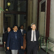 Il Presidente della Camera dei Deputati Luciano Violante riceve G.M.C. Balayogi, Presidente della Camera bassa del Parlamento dell'India