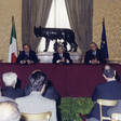 Entrata in servizio dei Consiglieri Parlamentari: cerimonia con il Presidente della Camera dei deputati, Luciano Violante