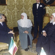 Il Presidente della Camera dei deputati, Luciano Violante, riceve i Presidenti del Parlamento di Egitto, Grecia ed Iran