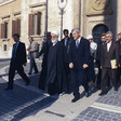 Il Presidente della Camera dei deputati, Luciano Violante, riceve i Presidenti del Parlamento di Egitto, Grecia ed Iran