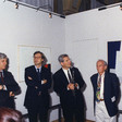 Inaugurazione della mostra di Eugenio Carmi