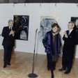 Inaugurazione della mostra di pittura dedicata a Giosetta Fioroni