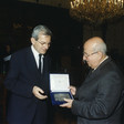 Il Presidente della Camera dei Deputati Luciano Violante riceve il Presidente del Consiglio Nazionale Palestinese AL-ZA' NOON