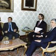 Il Presidente dela Camera dei deputati, Pier Ferdinando Casini, riceve il Cancelliere Federale della Repubblica d'Austria, Wolfgang Schuessel