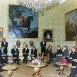 Il Presidente  della Camera dei deputati, Pier Ferdinando Casini, riceve il  Re di Norvegia, Harald V