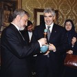Il Presidente della Camera dei deputati, Pier Ferdinando Casini, riceve il Vice Presidente del Parlamento della Repubblica Islamica dell'Iran, Mohammed Reza Khatami