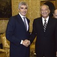 Il Presidente della Camera dei deputati, Pier Ferdinando Casini, riceve il Presidente dell'Assemblea Nazionale della Repubblica Libanese, Nabih Berri