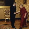 Il Presidente della Camera dei deputati, Pier Ferdinando Casini, riceve il Dalai Lama